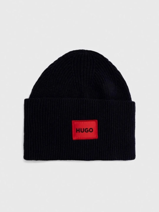 Zdjęcie produktu HUGO czapka wełniana Xaff 6 granatowy