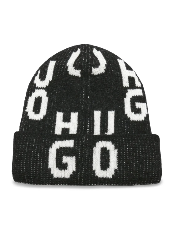 Zdjęcie produktu HUGO Czapka Women-X 693 | z dodatkiem wełny i kaszmiru czarny