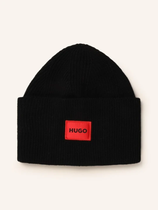 Zdjęcie produktu Hugo Czapka Xaff schwarz CZARNY