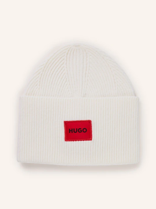 Zdjęcie produktu Hugo Czapka Xaff weiss KREMOWY