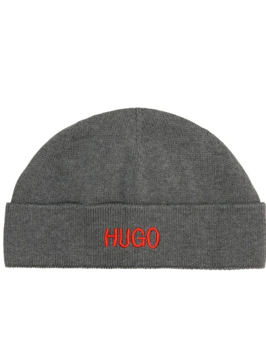 Zdjęcie produktu HUGO Czapka Xemu grafitowy