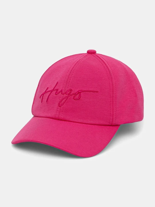 Zdjęcie produktu HUGO czapka z daszkiem różowy