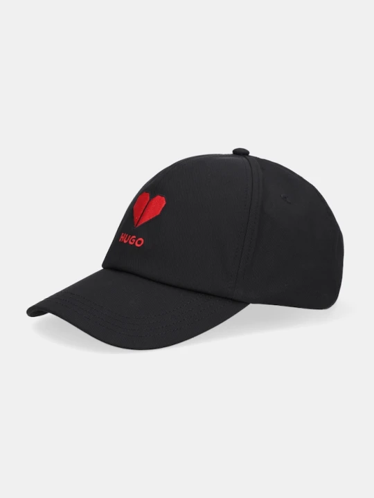 Zdjęcie produktu HUGO czapka z daszkiem Mett-Valentine czarny