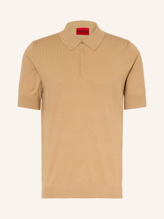 Zdjęcie produktu Hugo Dzianinowa Koszulka Polo San Peter beige