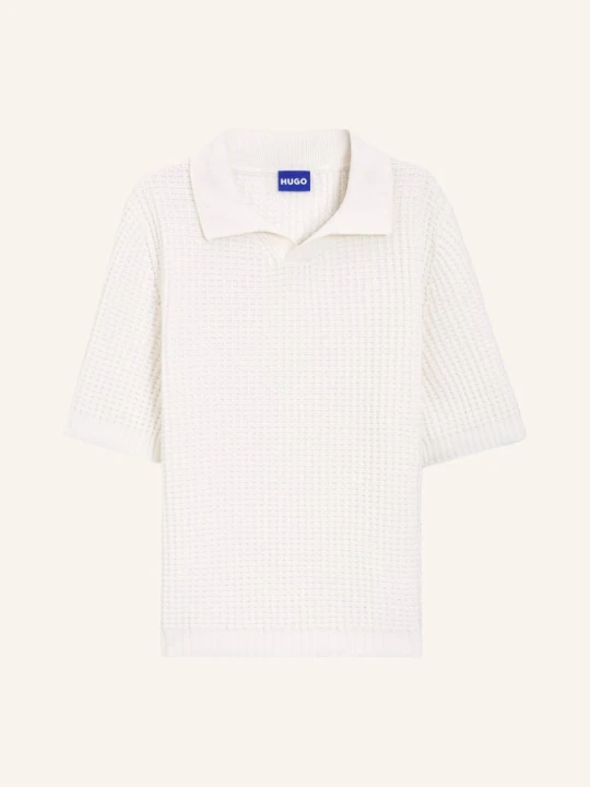 Zdjęcie produktu Hugo Dzianinowa Koszulka Polo Spero beige