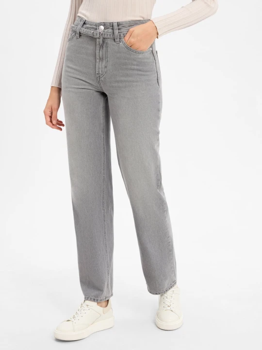 Zdjęcie produktu HUGO Dżinsy - Gilissi_3 Kobiety Bawełna szary