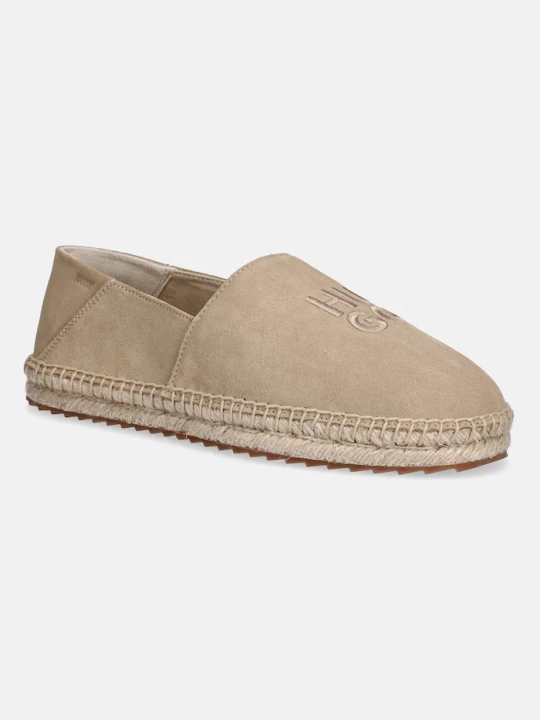 Zdjęcie produktu HUGO espadryle męskie zamszowe Sannes beżowy