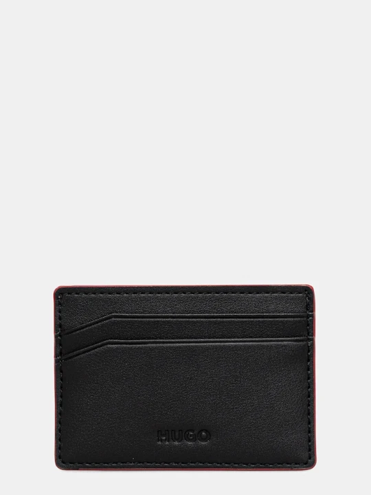 Zdjęcie produktu HUGO etui na karty + brelok czarny