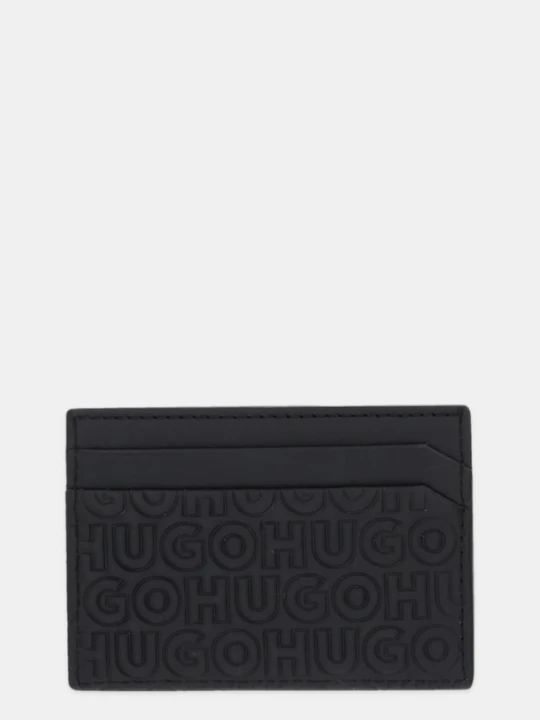 Zdjęcie produktu HUGO etui na karty skórzane Ethon HI M_Cardcase czarny