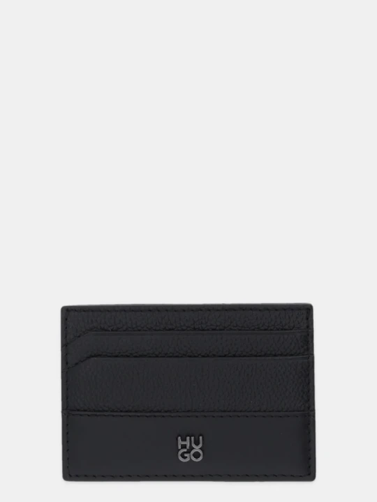 Zdjęcie produktu HUGO etui na karty skórzane Quantic_Cardcase czarny