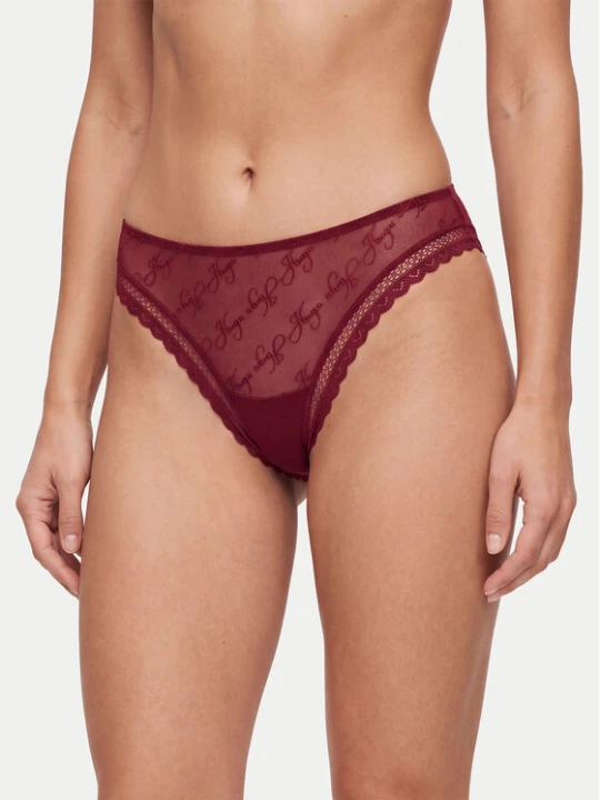 Zdjęcie produktu HUGO Figi brazylijskie 50566780 Czerwony ciemny