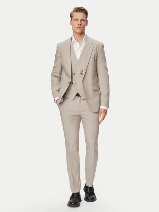 Zdjęcie produktu HUGO Garnitur Arti / Hesten242V1X 50559671 Beżowy Extra Slim Fit