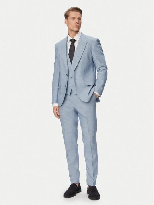 Zdjęcie produktu HUGO Garnitur Henry 50559672 Niebieski jasny Slim Fit