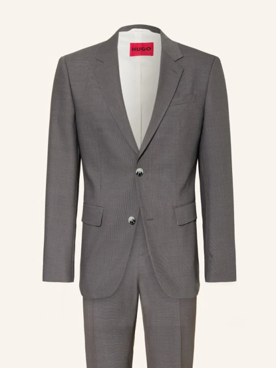 Zdjęcie produktu Hugo Garnitur Henry-Getlin O Kroju Extra Slim Fit grau CZIEMNOSZARY