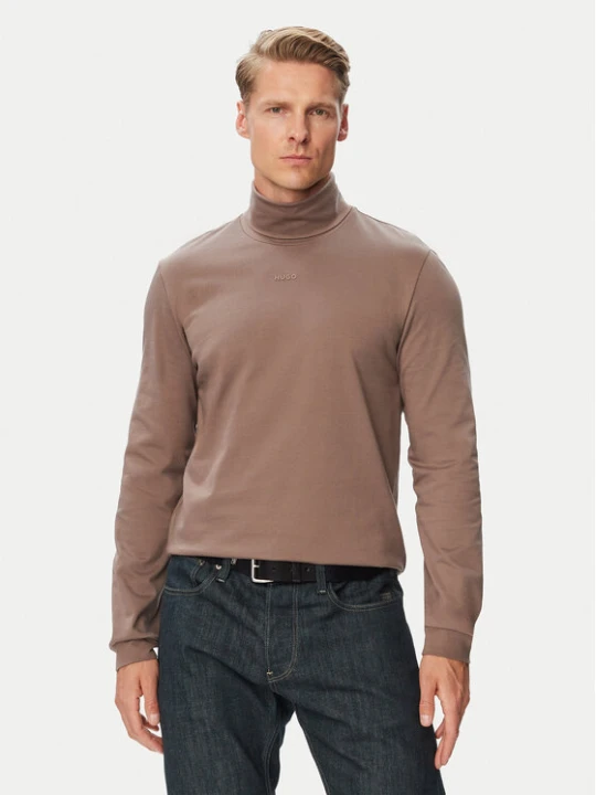 Zdjęcie produktu HUGO Golf Daporollo 50547372 Brązowy Regular Fit
