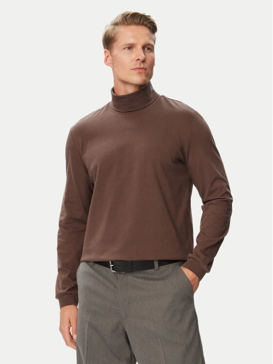 Zdjęcie produktu HUGO Golf Daporollo 50547372 Brązowy Regular Fit