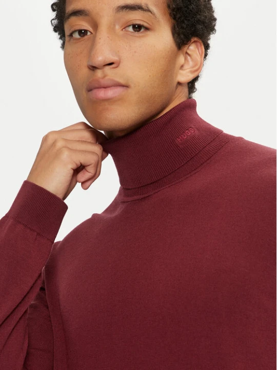 Zdjęcie produktu Hugo Golf San Thomas- 50474174 Bordowy Slim Fit