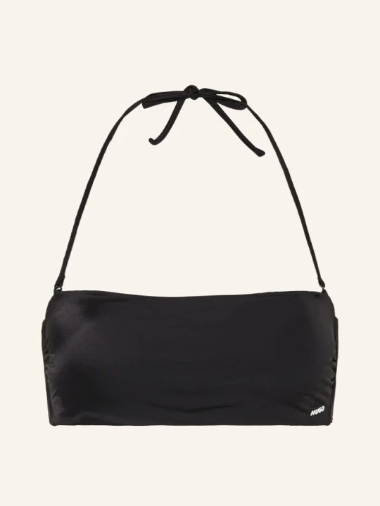 Zdjęcie produktu Hugo Góra Bikini Typu Bandeau Pure schwarz CZARNY