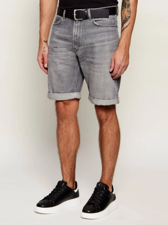 Zdjęcie produktu HUGO Jeansowe szorty 838 / S | Relaxed fit szary
