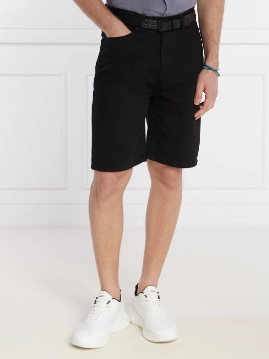 Zdjęcie produktu HUGO Jeansowe szorty | Loose fit czarny