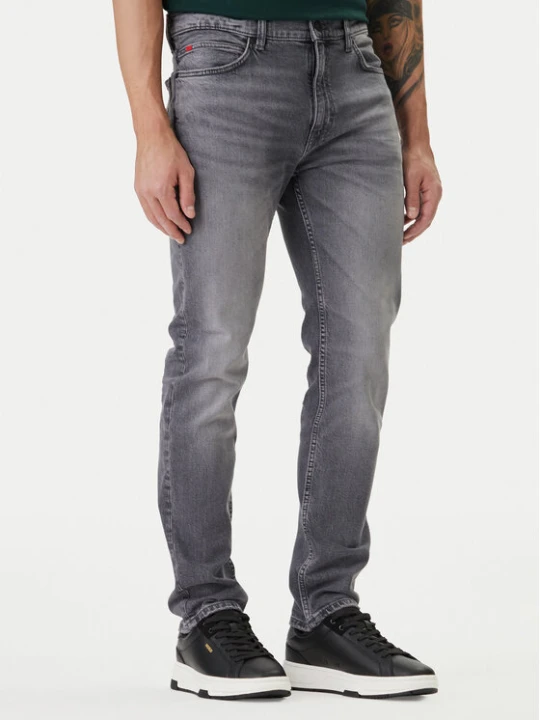 Zdjęcie produktu HUGO Jeansy 50556103 Szary Slim Fit