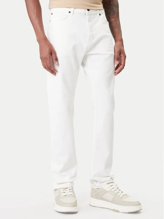 Zdjęcie produktu HUGO Jeansy 50556632 Biały Regular Fit