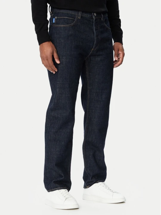 Zdjęcie produktu HUGO Jeansy 50572788 Granatowy Straight Leg
