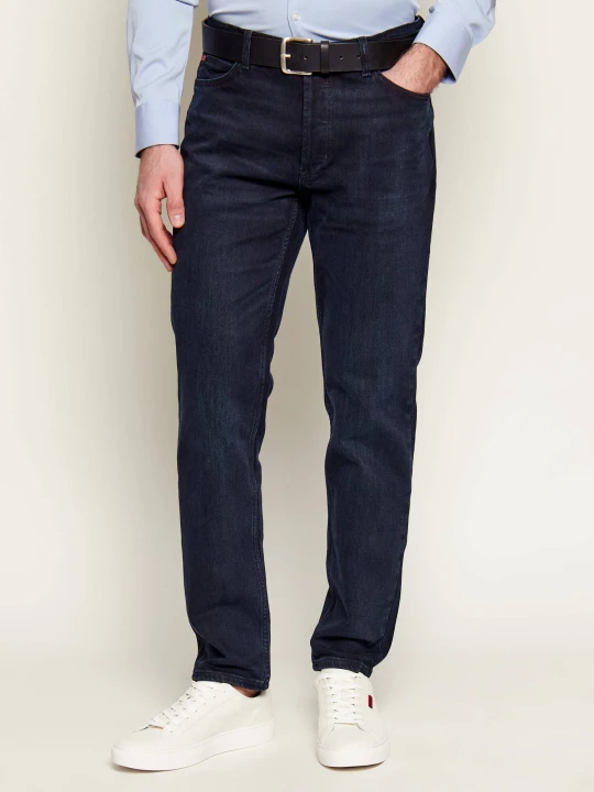 Zdjęcie produktu HUGO Jeansy 634 | Tapered fit granatowy