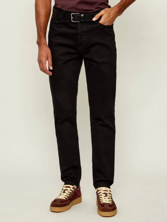 Zdjęcie produktu HUGO Jeansy 634 | Tapered fit czarny