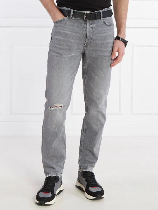 Zdjęcie produktu HUGO Jeansy 634 | Tapered fit szary