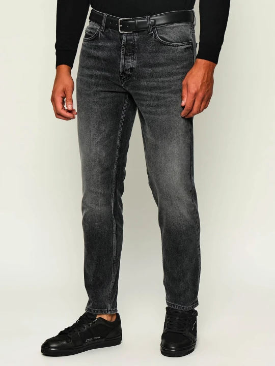 Zdjęcie produktu HUGO Jeansy 634 | Tapered fit czarny