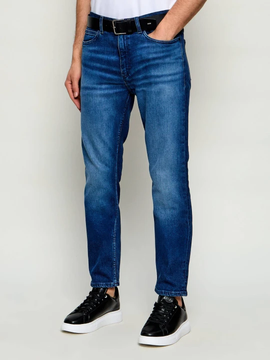 Zdjęcie produktu HUGO Jeansy 708 | Slim Fit granatowy