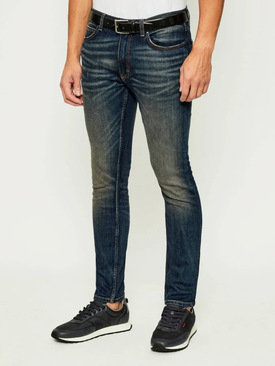 Zdjęcie produktu HUGO Jeansy 734 | Extra slim fit granatowy