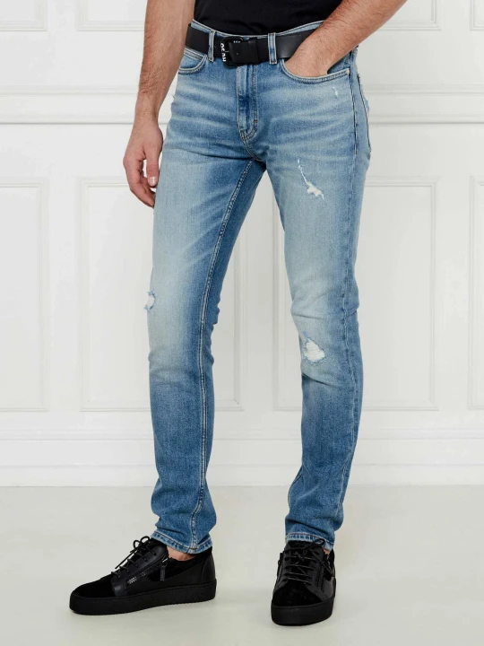 Zdjęcie produktu HUGO Jeansy 734 | Extra slim fit niebieski