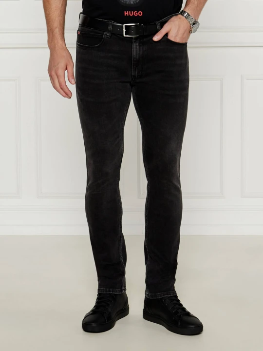 Zdjęcie produktu HUGO Jeansy 734 | Extra slim fit czarny