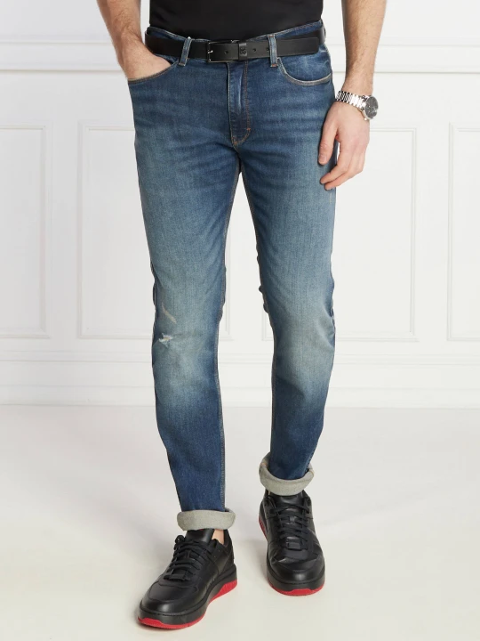Zdjęcie produktu HUGO Jeansy 734 | Slim Fit niebieski