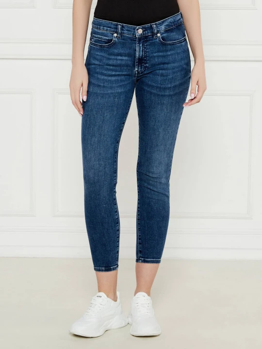 Zdjęcie produktu HUGO Jeansy 932 | Slim Fit granatowy