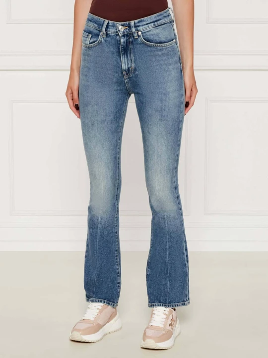 Zdjęcie produktu HUGO Jeansy Geflare_2 | flare fit niebieski