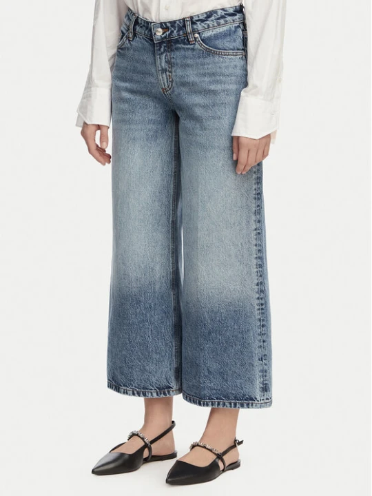 Zdjęcie produktu HUGO Jeansy Geredith 1 50556985 Niebieski Wide Leg