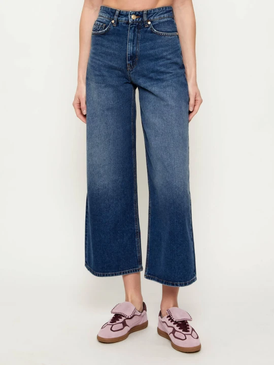 Zdjęcie produktu HUGO Jeansy Geredith | flare fit niebieski