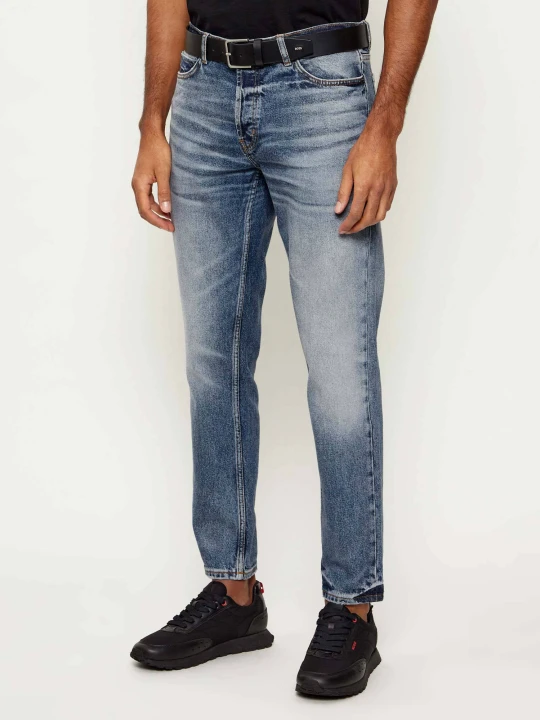 Zdjęcie produktu HUGO Jeansy HUGO 634 | Tapered fit granatowy
