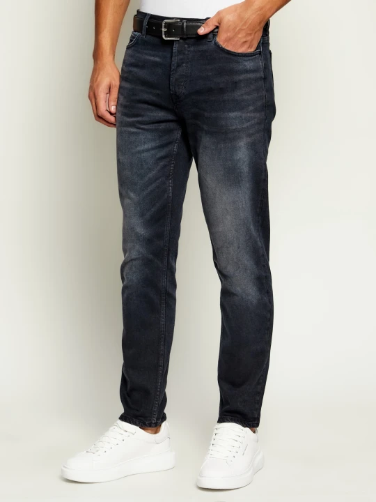 Zdjęcie produktu HUGO Jeansy Hugo 634 | Tapered fit granatowy