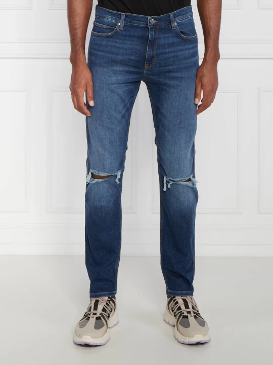 Zdjęcie produktu HUGO Jeansy Hugo 708 | Regular Fit niebieski