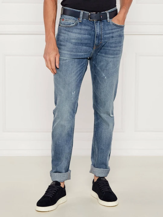 Zdjęcie produktu HUGO Jeansy Hugo 708 | Slim Fit niebieski