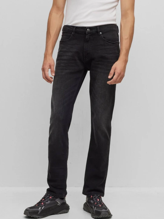 Zdjęcie produktu HUGO Jeansy Hugo 708 | Slim Fit grafitowy