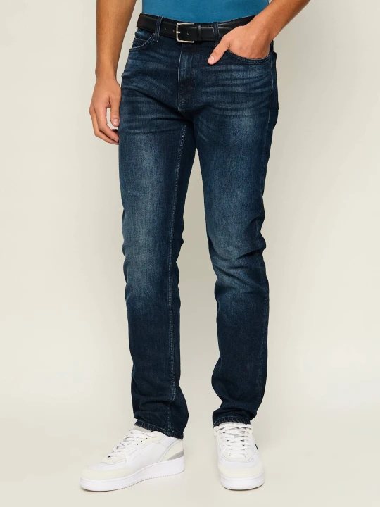 Zdjęcie produktu HUGO Jeansy Hugo 708 | Slim Fit granatowy