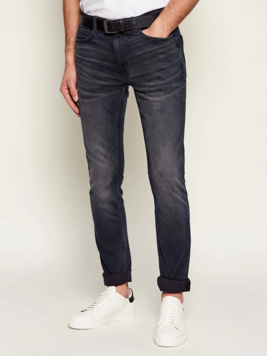 Zdjęcie produktu HUGO Jeansy Hugo 734 | Extra slim fit grafitowy