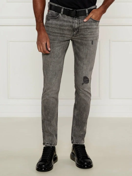 Zdjęcie produktu HUGO Jeansy Hugo 734 | Extra slim fit szary