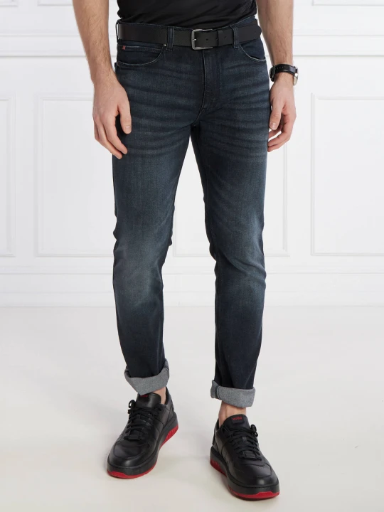 Zdjęcie produktu HUGO Jeansy Hugo 734 | Extra slim fit grafitowy