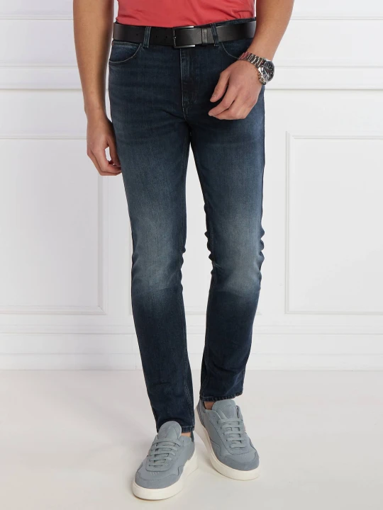 Zdjęcie produktu HUGO Jeansy HUGO 734 | Extra slim fit granatowy